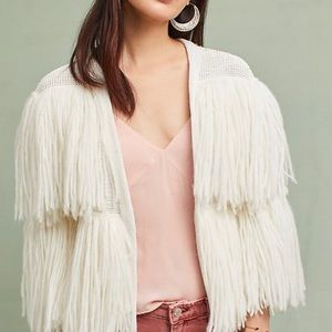 Anthropologie Rachel Antonoff Fringe Sweater